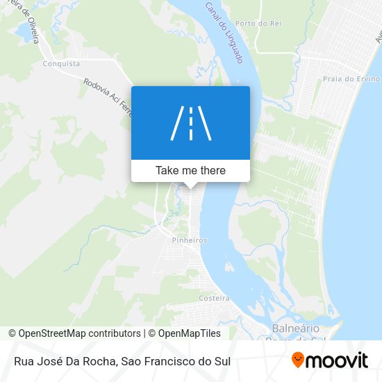 Rua José Da Rocha map
