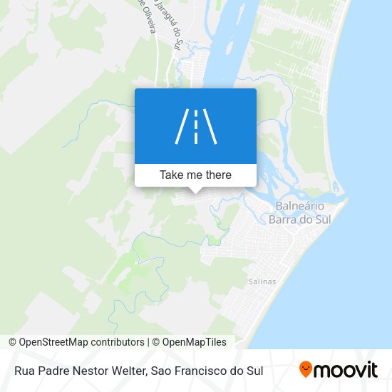 Rua Padre Nestor Welter map