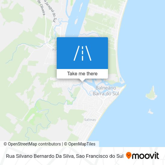 Rua Silvano Bernardo Da Silva map