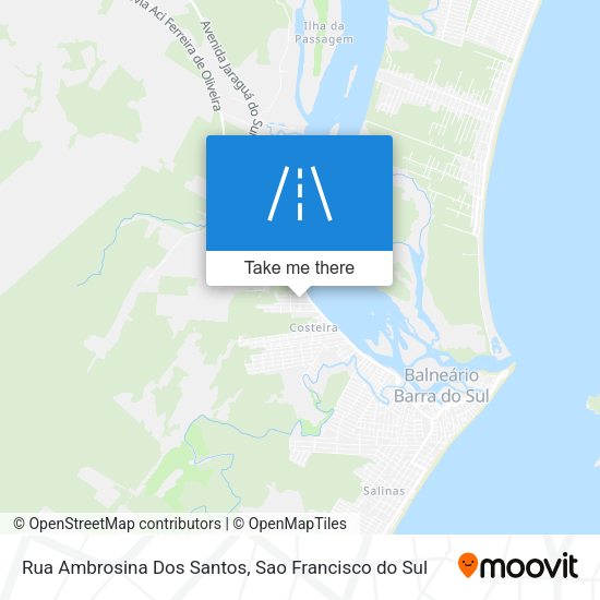 Rua Ambrosina Dos Santos map