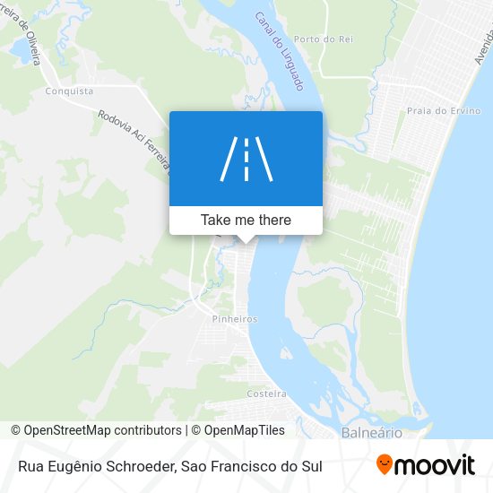 Rua Eugênio Schroeder map
