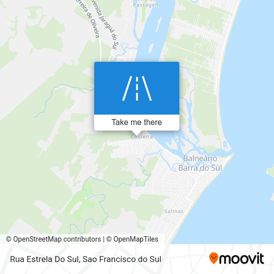 Rua Estrela Do Sul map