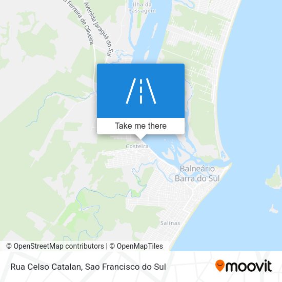 Rua Celso Catalan map