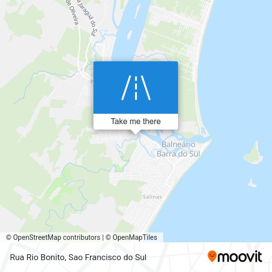 Rua Rio Bonito map
