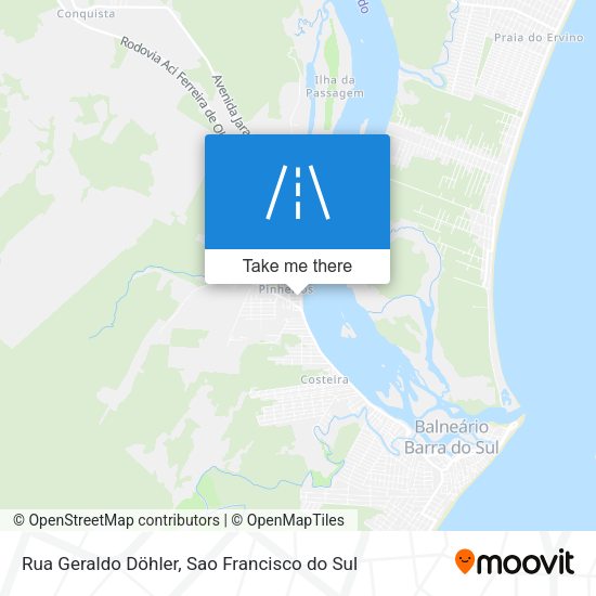 Rua Geraldo Döhler map