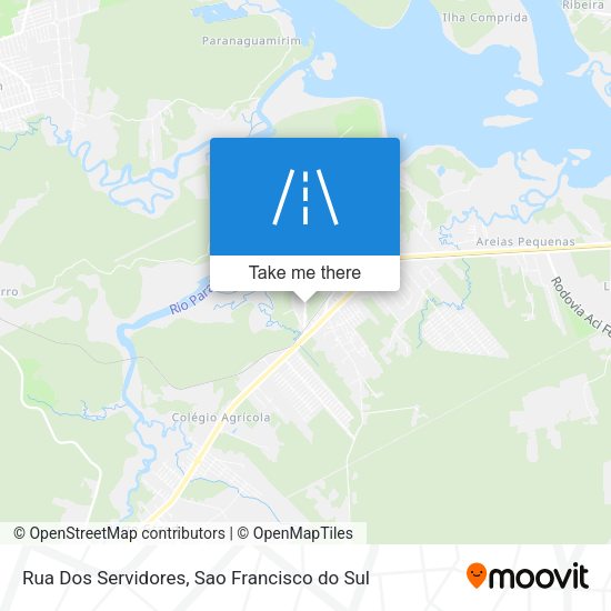 Rua Dos Servidores map