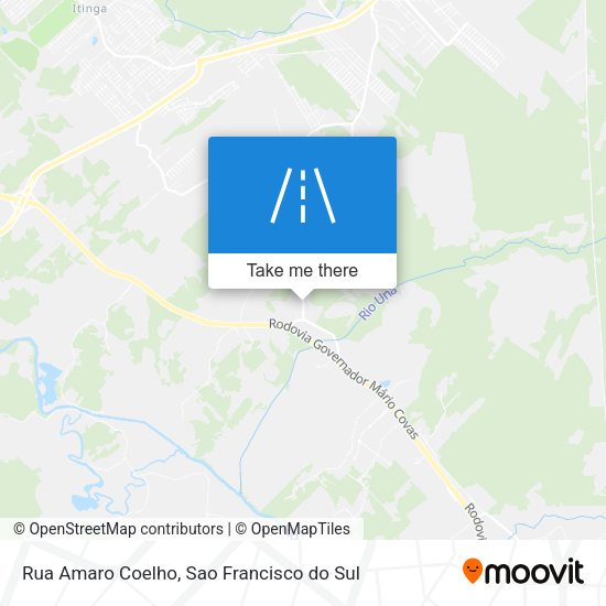 Rua Amaro Coelho map