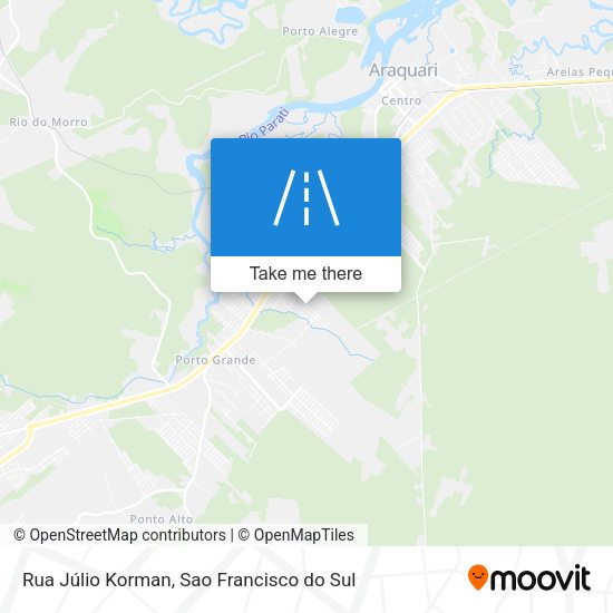 Rua Júlio Korman map