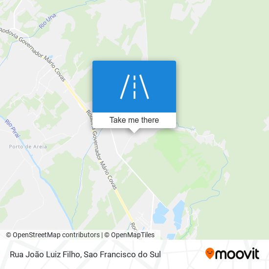 Rua João Luiz Filho map