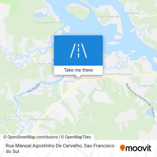 Rua Manoel Agostinho De Carvalho map