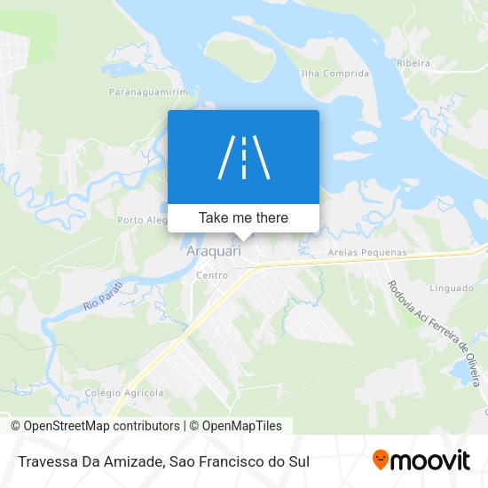 Travessa Da Amizade map