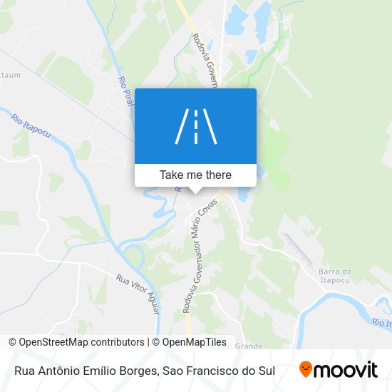 Rua Antônio Emílio Borges map