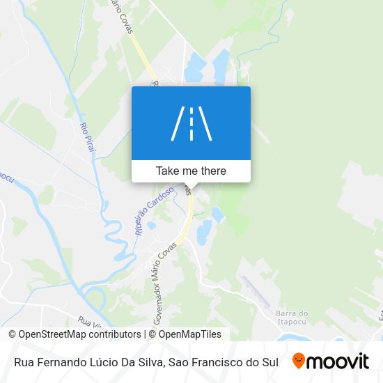 Rua Fernando Lúcio Da Silva map