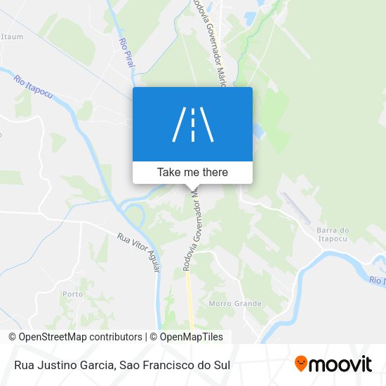 Rua Justino Garcia map