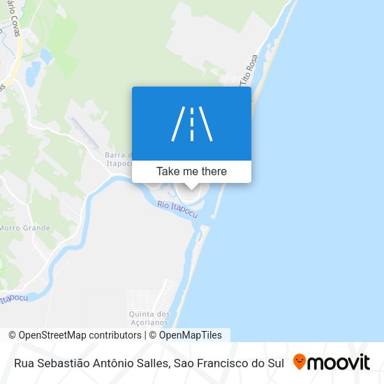Rua Sebastião Antônio Salles map