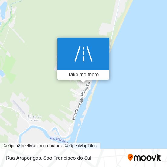 Rua Arapongas map