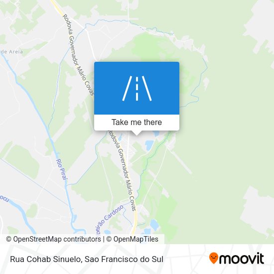 Rua Cohab Sinuelo map
