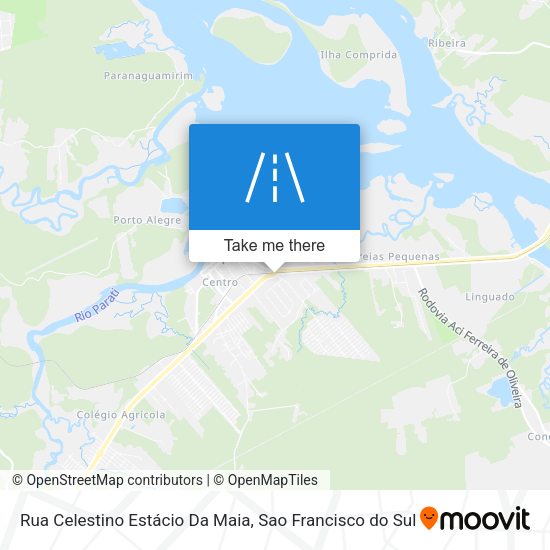 Rua Celestino Estácio Da Maia map