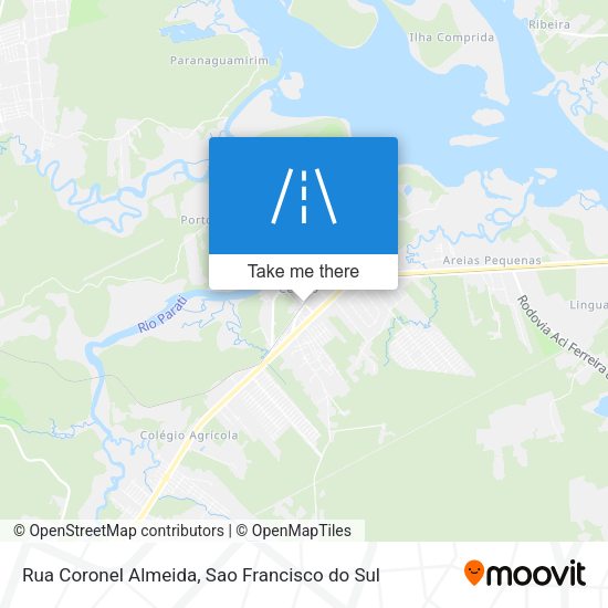 Rua Coronel Almeida map