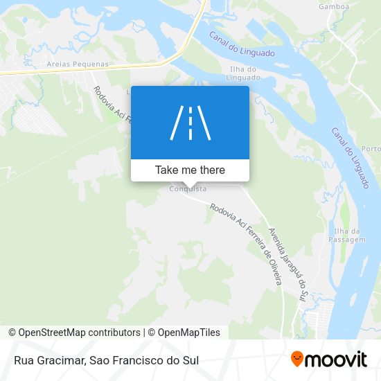 Rua Gracimar map