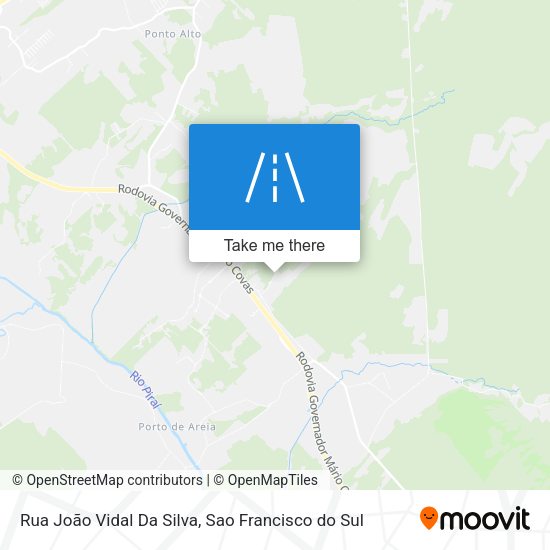 Rua João Vidal Da Silva map