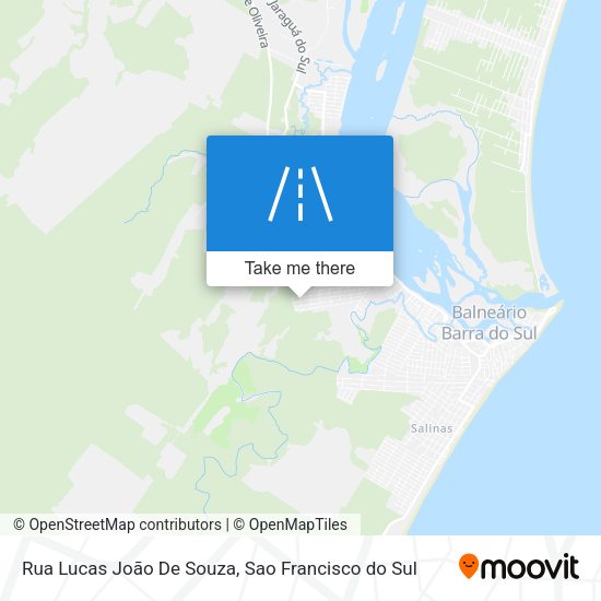 Rua Lucas João De Souza map