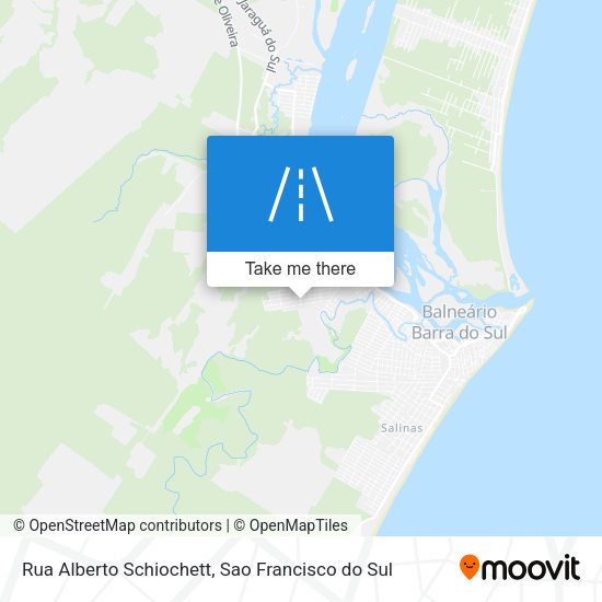 Rua Alberto Schiochett map