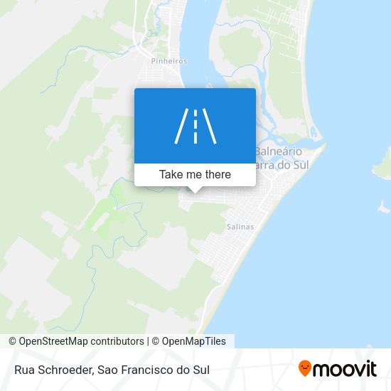 Rua Schroeder map
