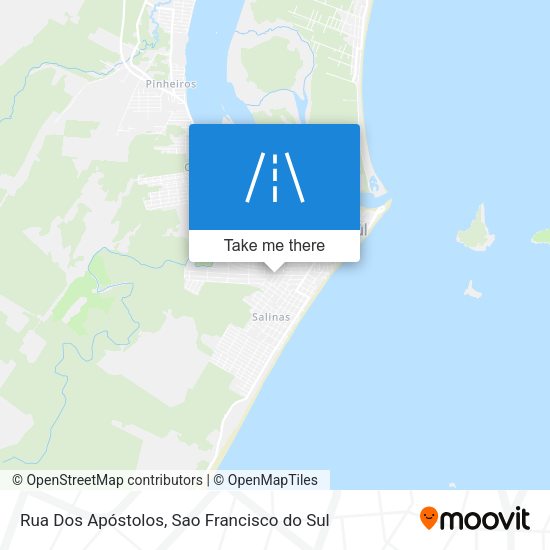 Rua Dos Apóstolos map