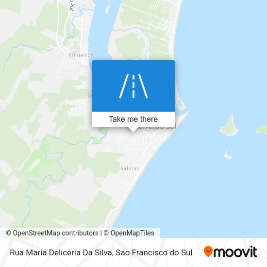 Rua Maria Delicéria Da Silva map