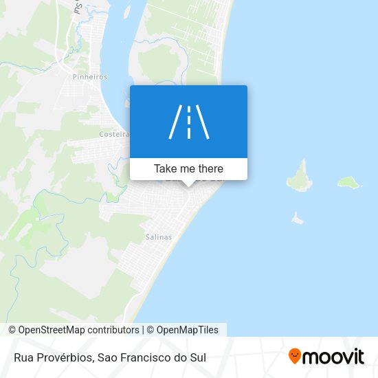 Rua Provérbios map