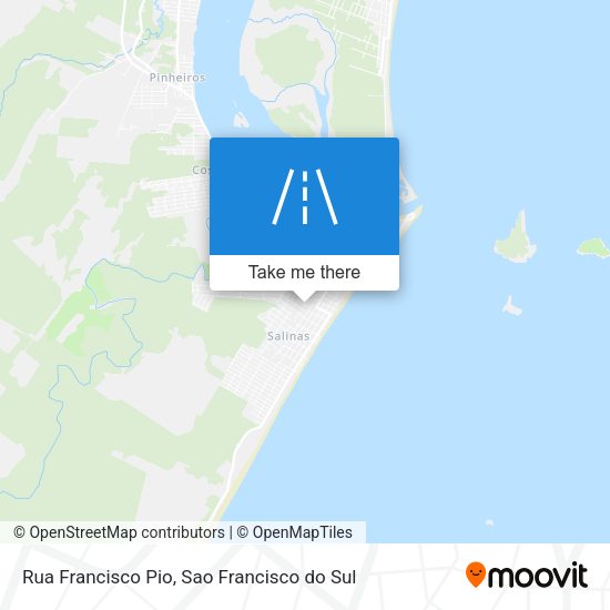 Rua Francisco Pio map