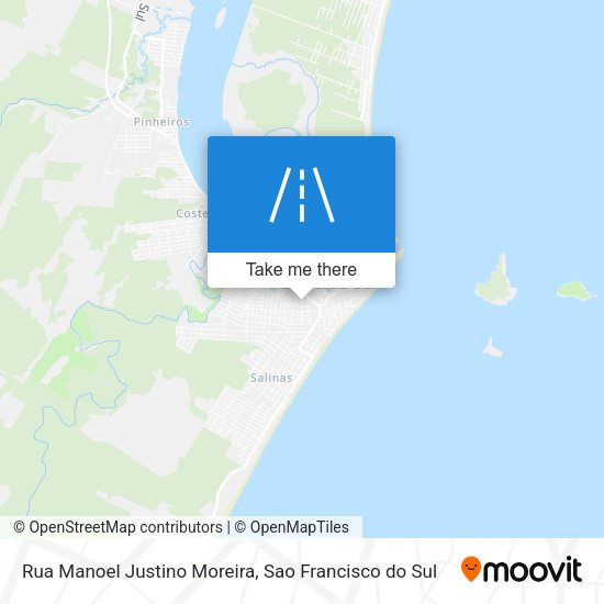 Rua Manoel Justino Moreira map
