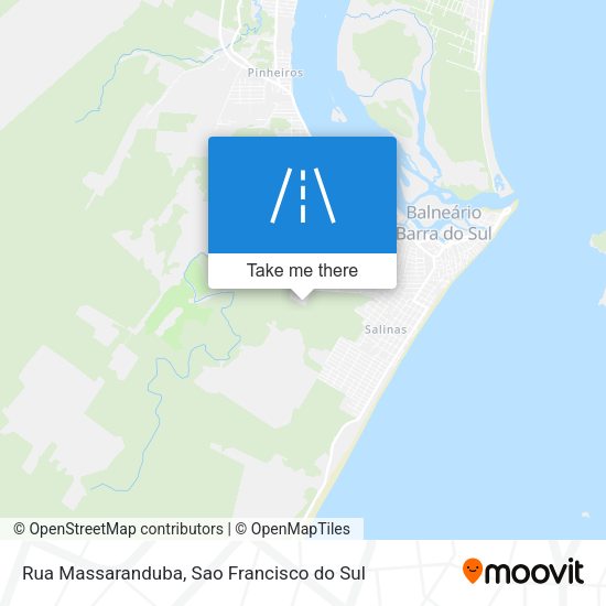 Rua Massaranduba map
