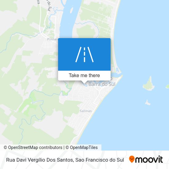 Rua Davi Vergílio Dos Santos map