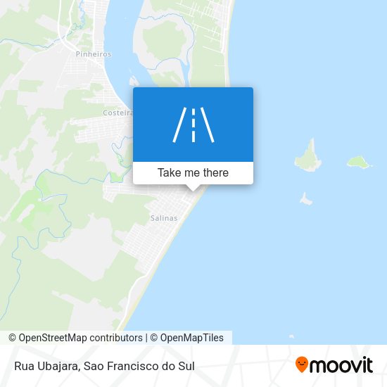 Rua Ubajara map