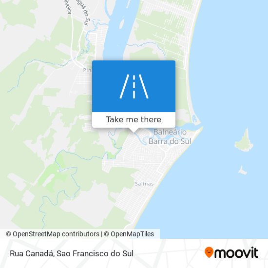 Rua Canadá map