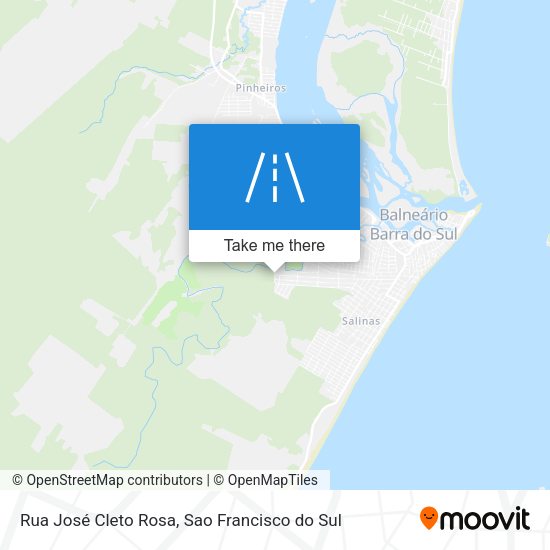 Rua José Cleto Rosa map