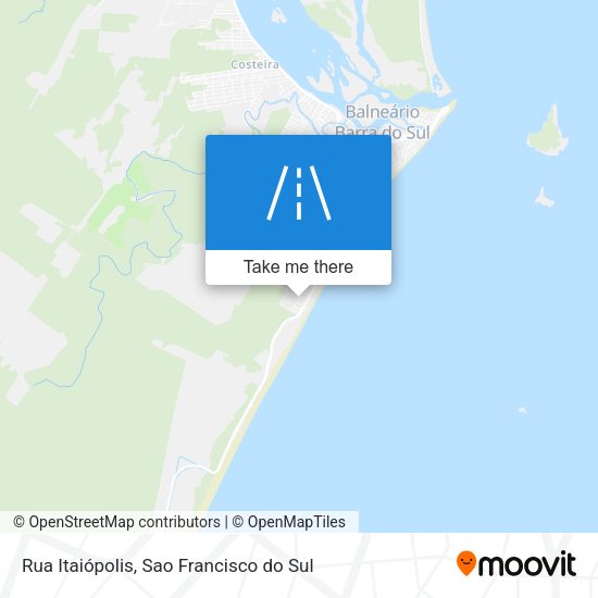 Rua Itaiópolis map