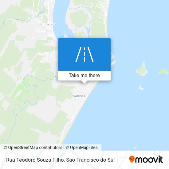 Rua Teodoro Souza Filho map