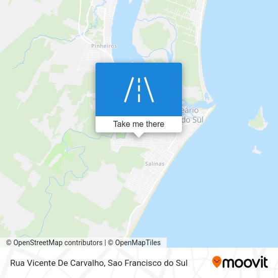 Rua Vicente De Carvalho map