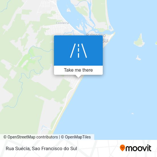 Rua Suécia map