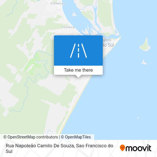 Rua Napoleão Camilo De Souza map