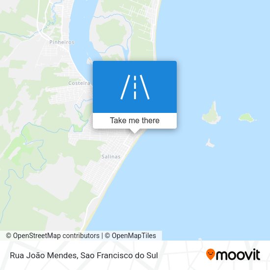 Rua João Mendes map