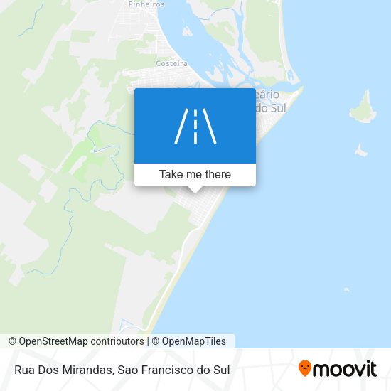 Rua Dos Mirandas map
