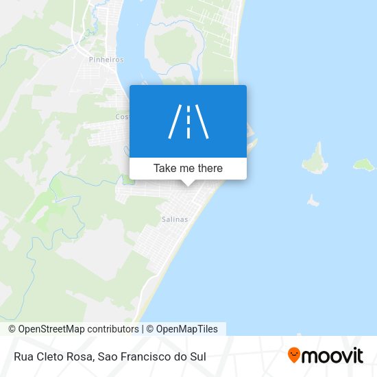 Rua Cleto Rosa map