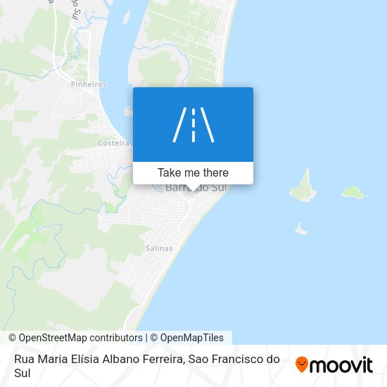 Rua Maria Elísia Albano Ferreira map