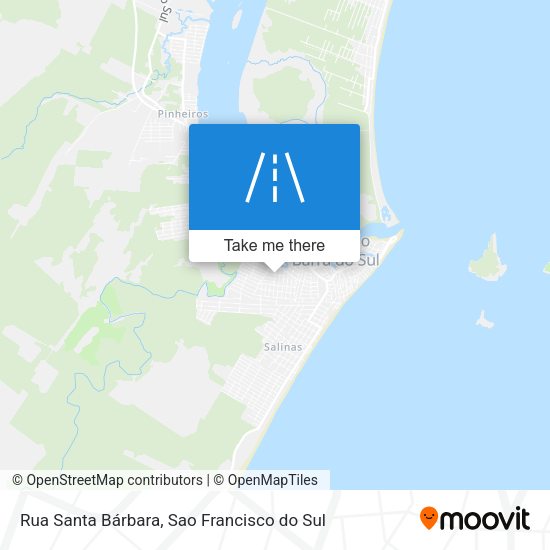 Rua Santa Bárbara map