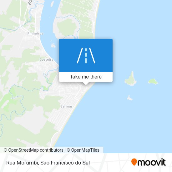 Rua Morumbi map