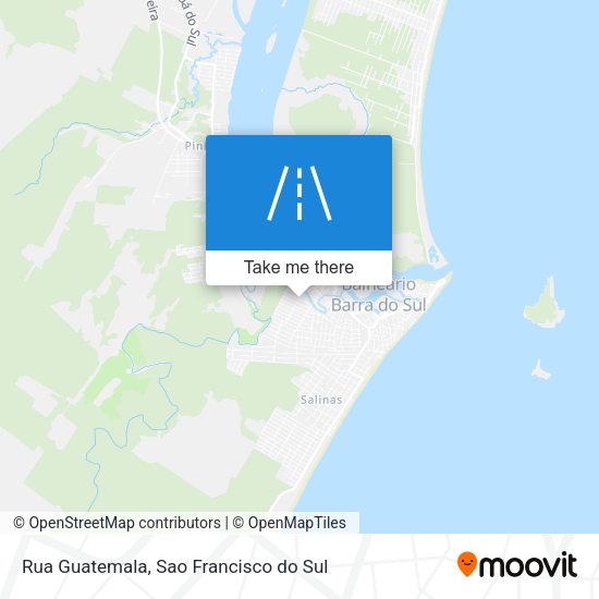 Rua Guatemala map